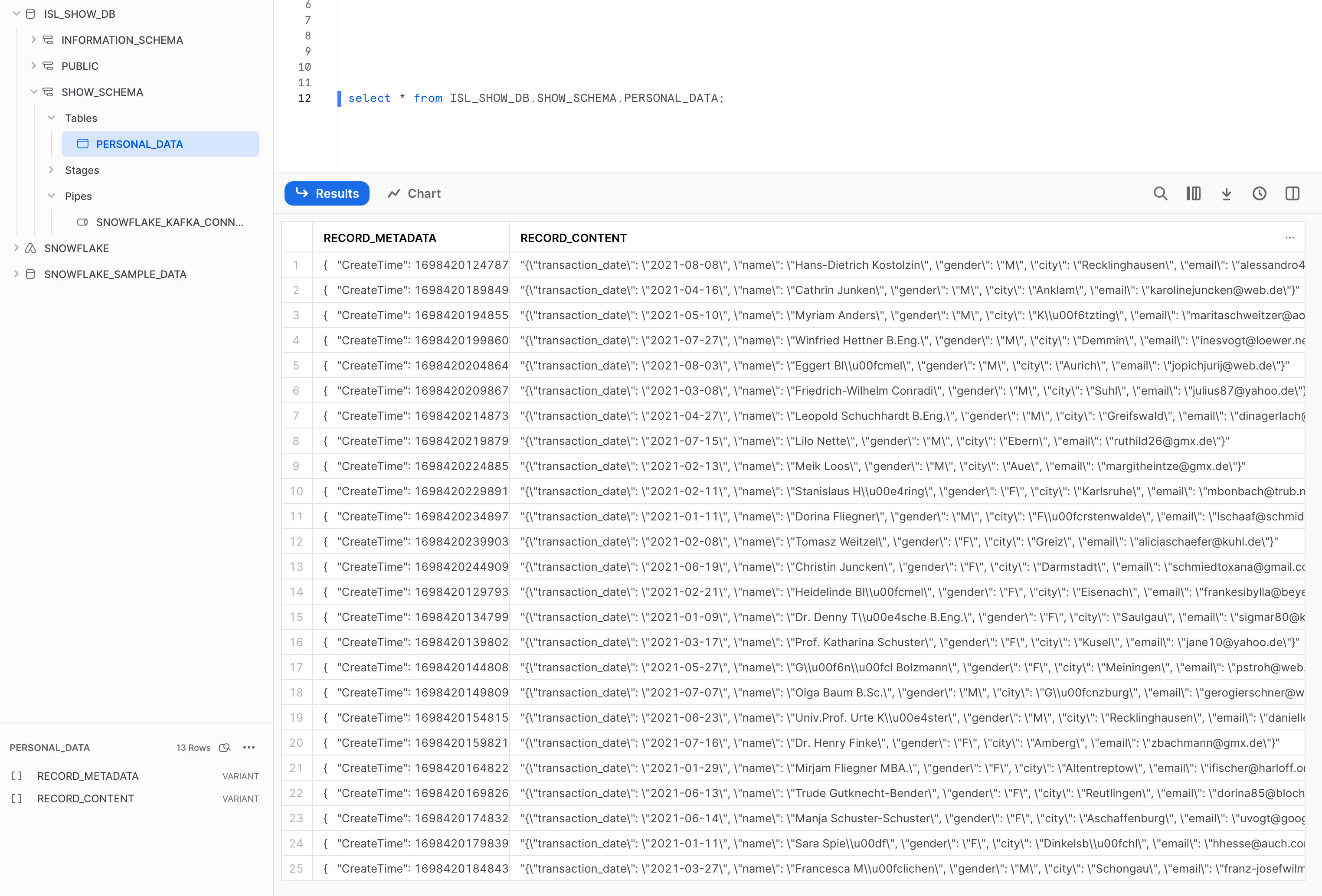 【Apache Kafka×Snowflake】ストリーミング処理をサクッと試してみた